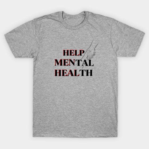 Help Men Heal T-Shirt by by GALICO